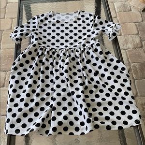 Polka dot dress from Amazon.